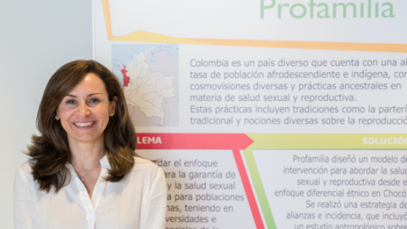 Marta the ED from Profamilia, Colombia