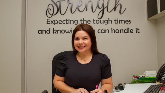Evelyn Ras-Yarzagaray Executive Director Famia Planea Aruba 