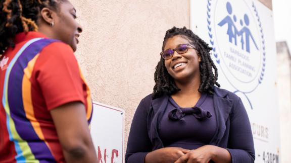 Dr. Rashida Daisley is the 31-year-old Clinical Director of the Barbados Family Planning Association (BFPA) 