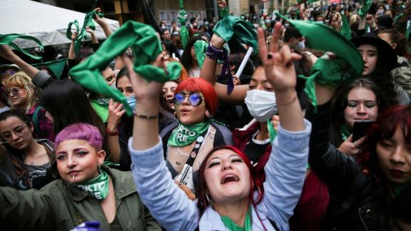 In Colombia, abortion is now free and legal until 24 weeks of gestation.