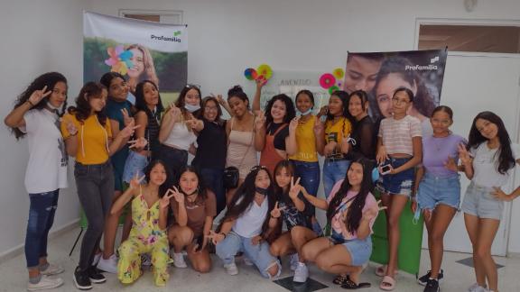 Youth activist in Colombia