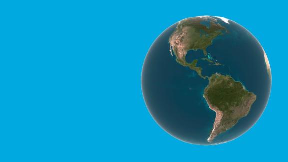 blue globe