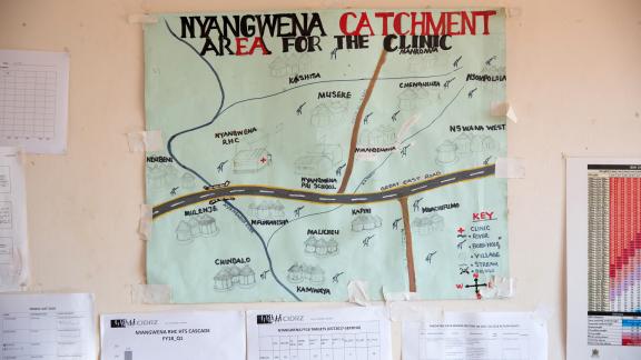 Map of clinic services