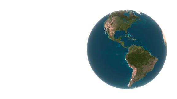 blue globe